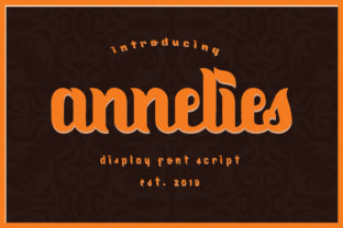 Annelies: The Bold Display Font for Scroll-Stopping Campaigns