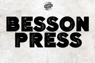 Besson: A Bold Display Font for Modern Editorial Design