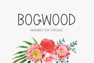 Bogwood: A Playful Display Font for Social Campaigns