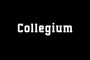 Collegium: The Sporty Display Font for Modern Brands