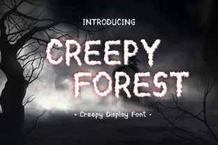Creepy Forest: The Display Font That Defines Halloween Campaigns