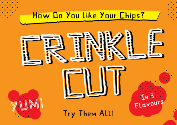 Crinkle Cut: The Display Font That Elevates Campaigns