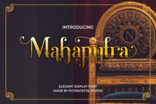 Elevate Editorial Design with Mahaputra Vintage Display Fonts
