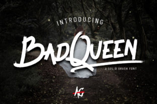 Elevate Web Headers with the Bad Queen Display Font