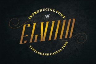 Elvino Font Review: A Vintage Display Gem for Designers