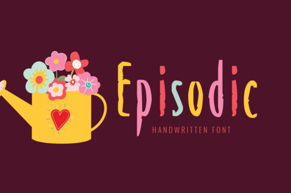 Episodic: A Charming Display Font for Editorial Design