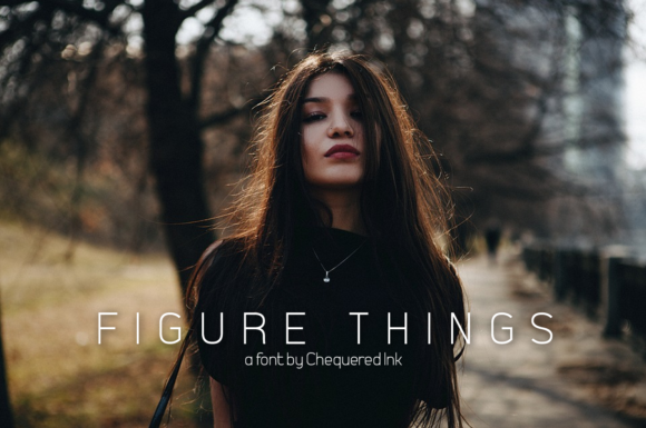 Figure Things: A Round Display Font for Modern Branding