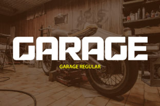 Garage: The Bold Display Font for Retro Marketing
