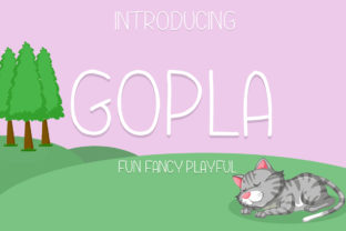 Gopla: The Modern Handwritten Font for Elegant Branding