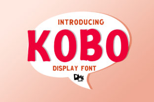 Launch Bold Campaigns with Kobo Display Font