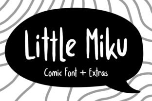 Little Miku: The Playful Display Font for Viral Content