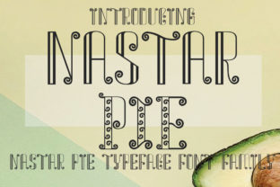Nastar Pie: The Bold Display Font for Scroll-Stopping Marketing