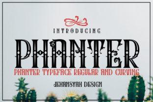 Phanter: A Bold Display Typeface for Editorial Impact