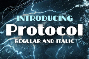 Protocol: A Bold Display Font for Makers