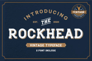 Rockhead: The Bold Display Font for Standout Web Headers