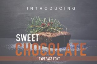 Sweet Chocolate: A Delicious Display Font for Editorial Design