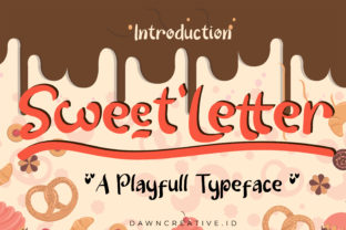 Sweet Letter: A Charming Display Font for Editorial Design
