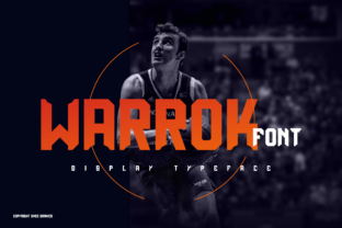 Warrok: A Bold Display Font for High-Impact Campaigns