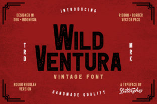 Wild Ventura Vintage: A Retro Sans Typeface for Bold Brands