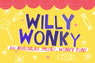 Willy Wonky: A Quirky Display Font for Digital Branding
